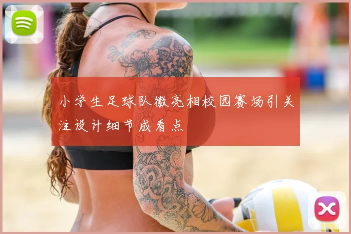 小学生足球队徽亮相校园赛场引关注设计细节成看点